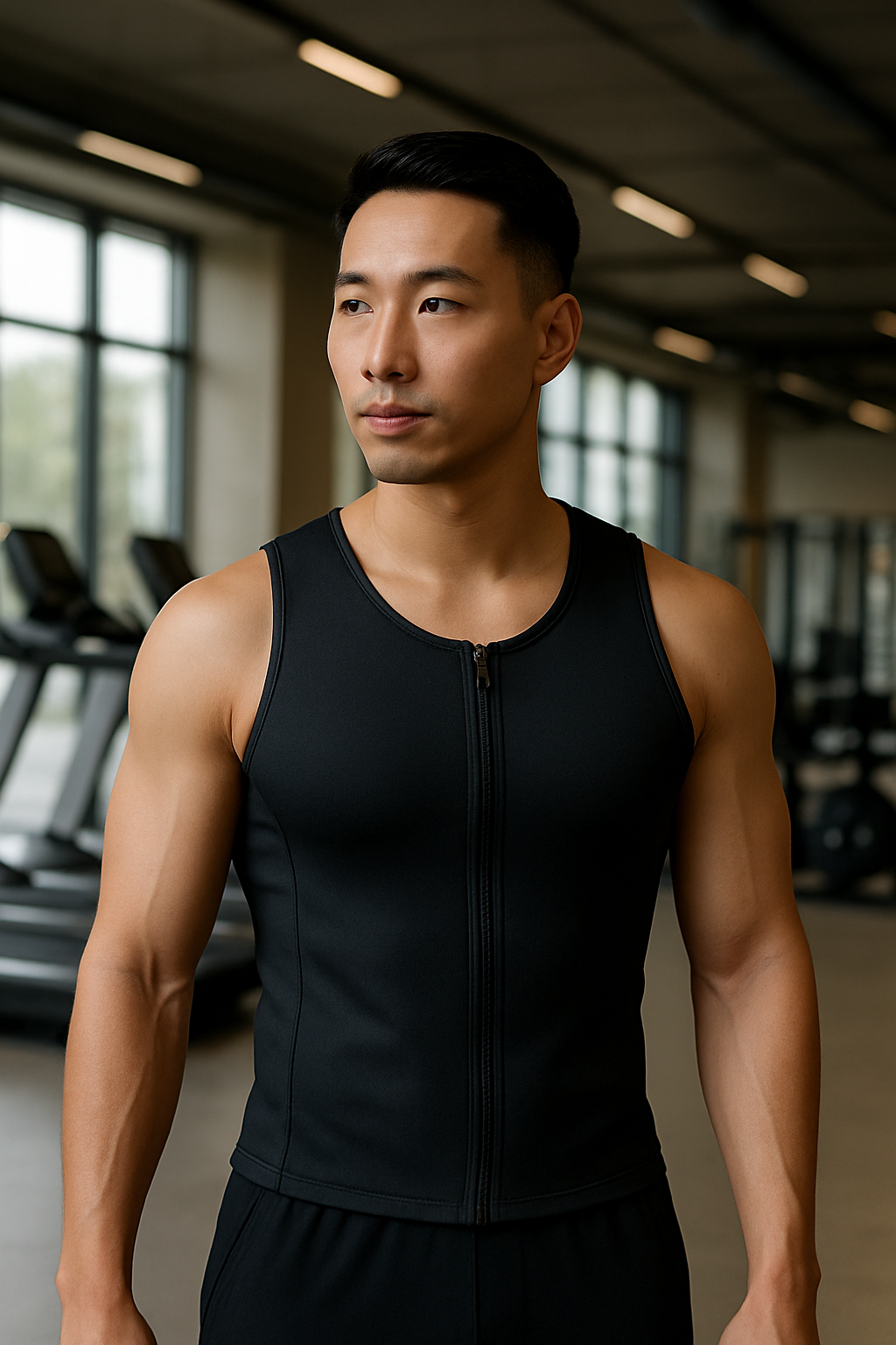 Men’s Sauna Sweat Vest – This slimming body shaper boosts sweat